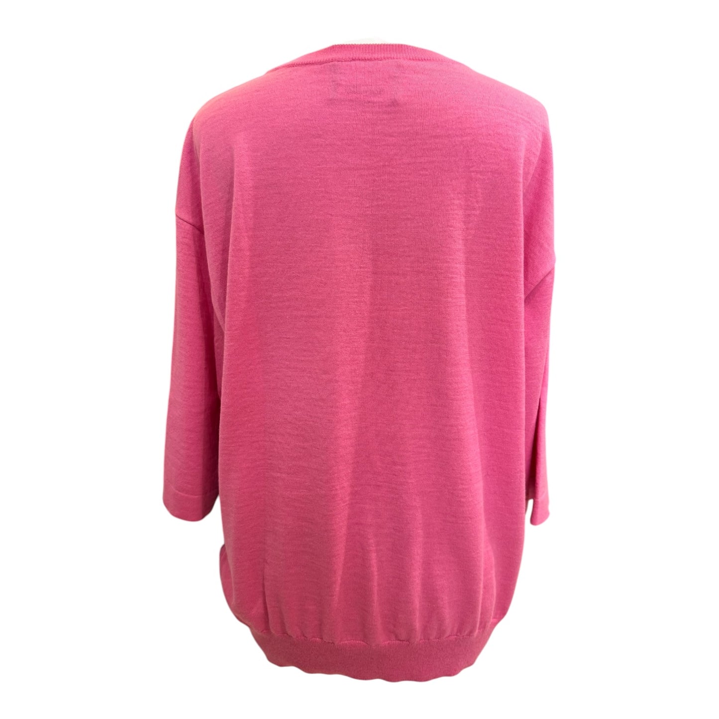 Boutique Moschino Pink and Black Motif Jumper - 12
