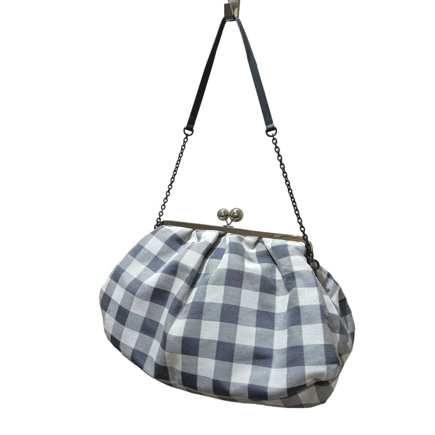 Weekend Max Mara Grey Gingham Bag