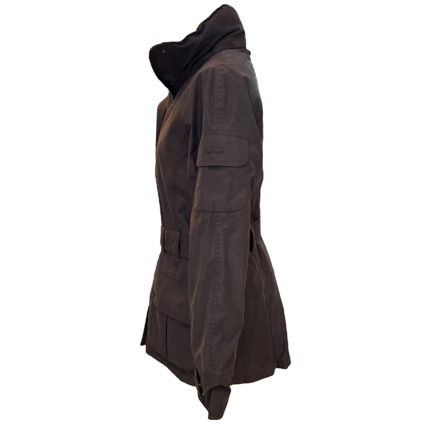 Barbour Brown Waterproof Jacket - 12