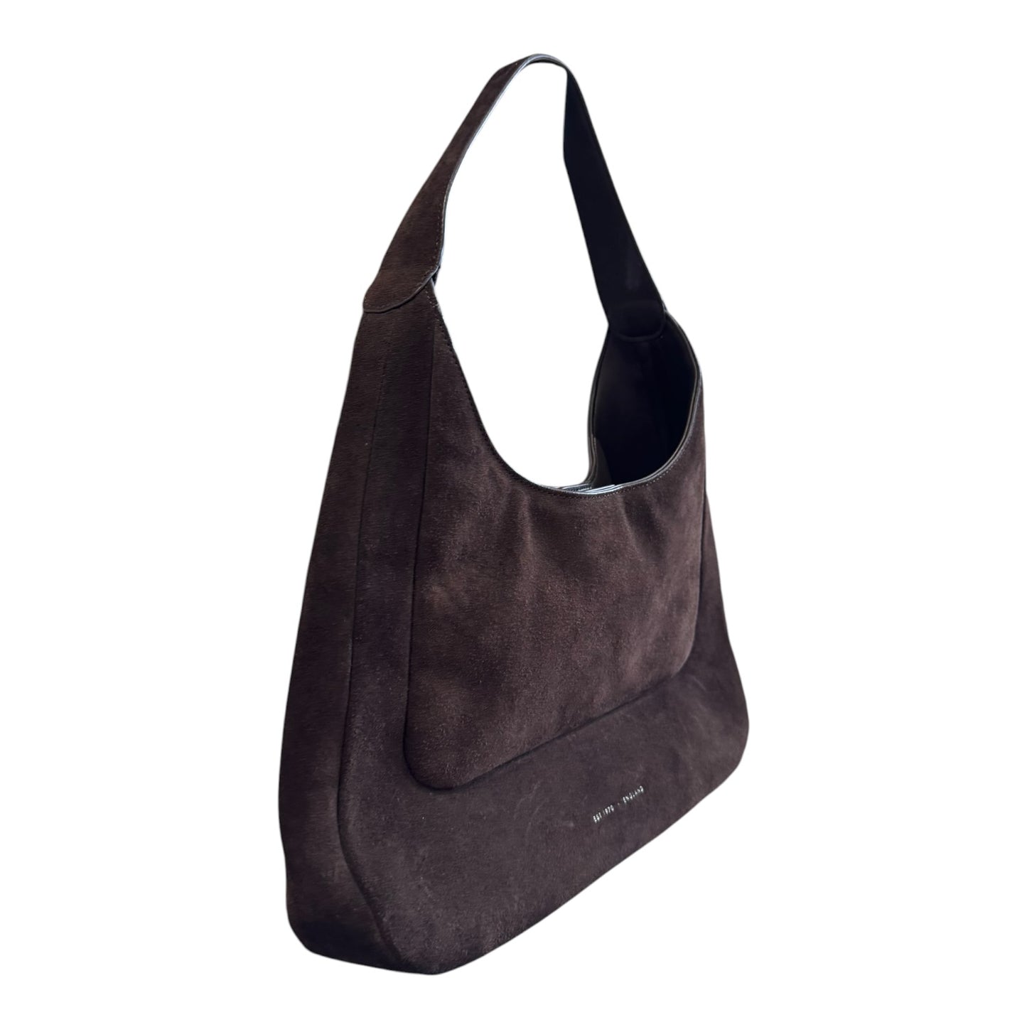 Jigsaw Brown Suede Hobo Shoulder Bag - NEW