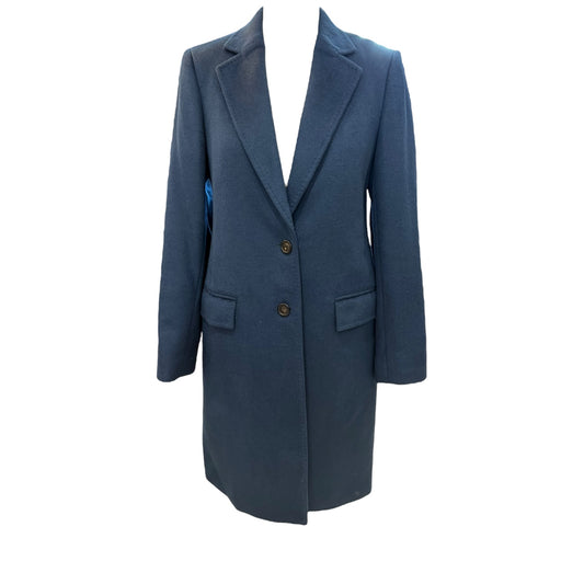 Jigsaw Wool Dark Teal Coat - 10
