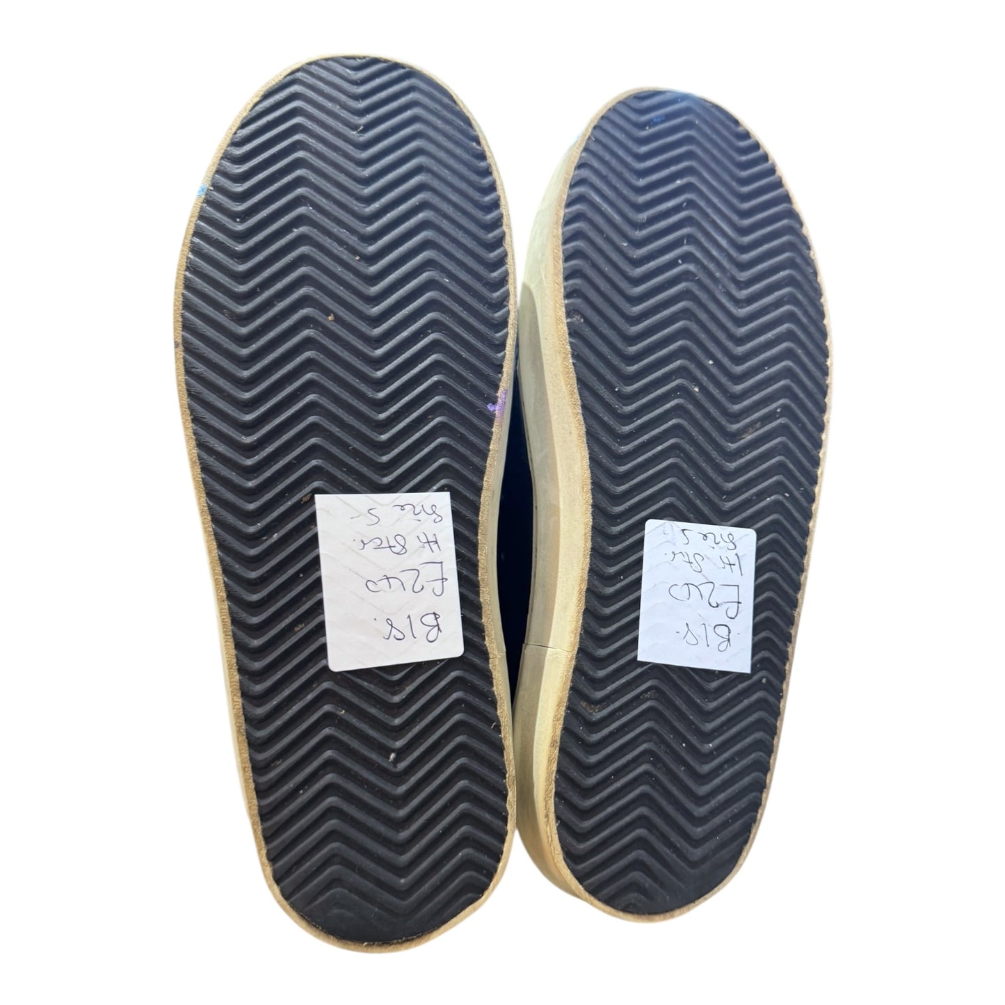 Golden Goose Hi Star in Black and Silver - 38 / 5
