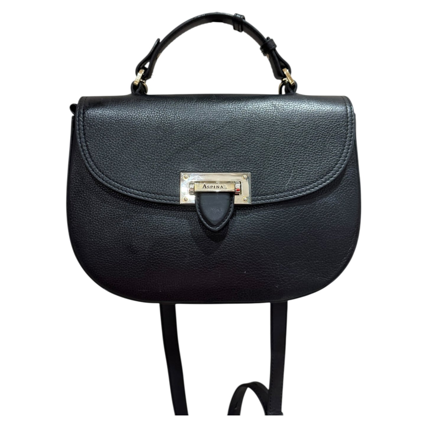 Aspinal Black Cross Body Bag