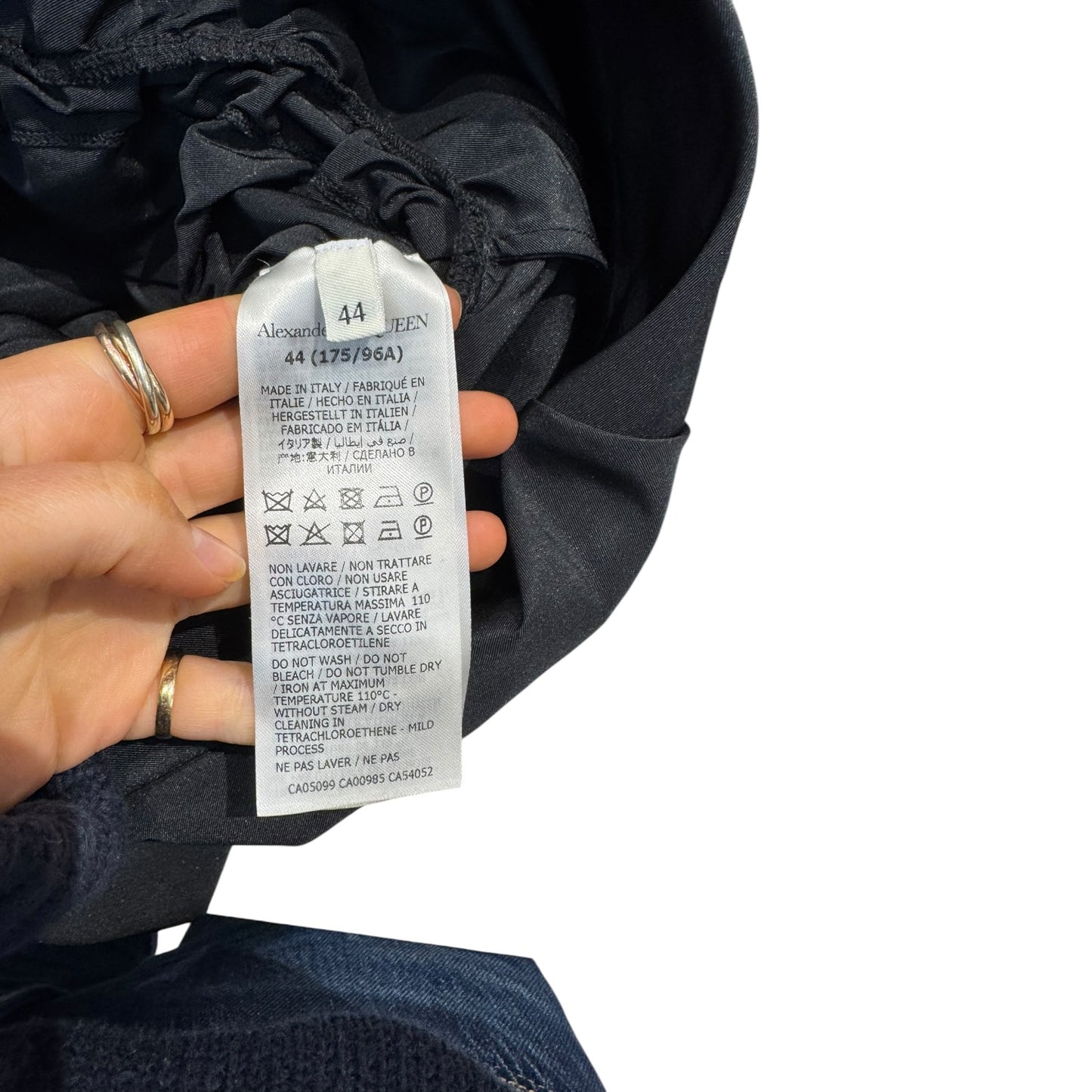 Alexander McQueen Toggle Waist Top - 14/16