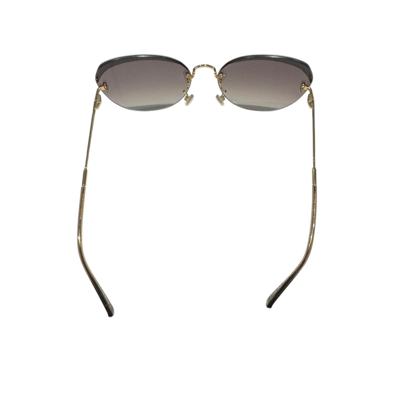 Max Mara Gold Wire Frame Sunglasses