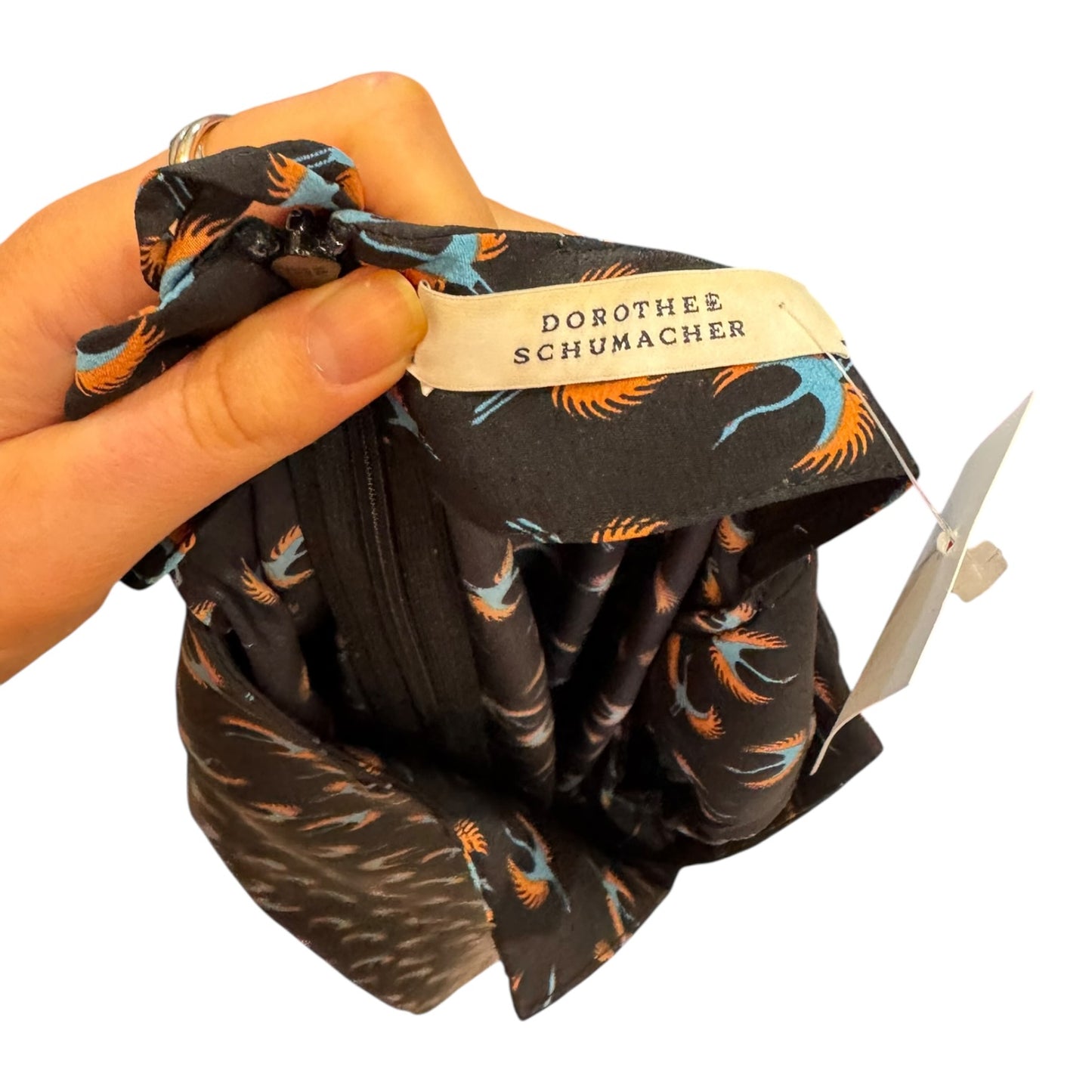 Dorothee Schumacher Bird Print Dress - 12