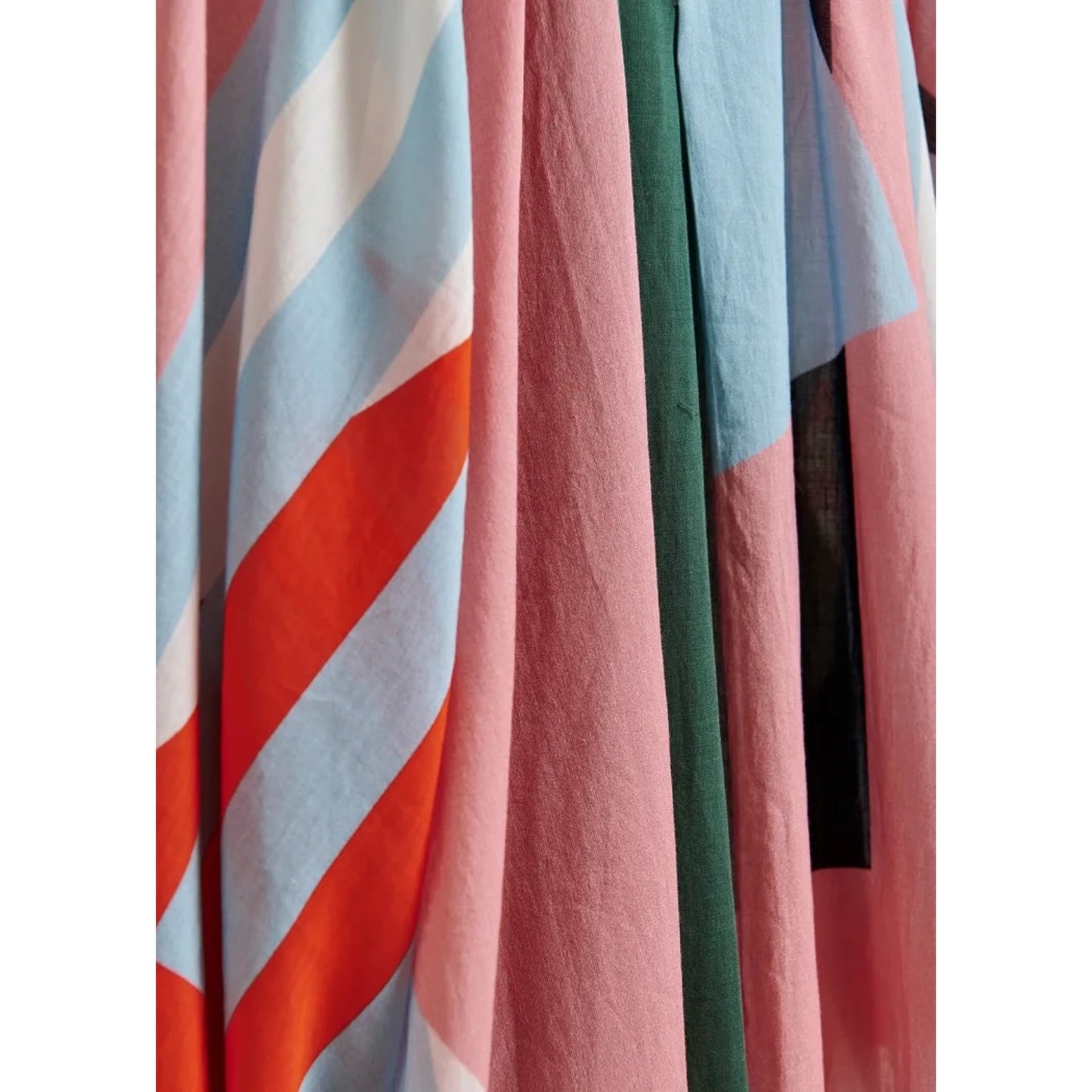 Essentiel Antwerp Abstract Cotton Maxi Dress - One Size