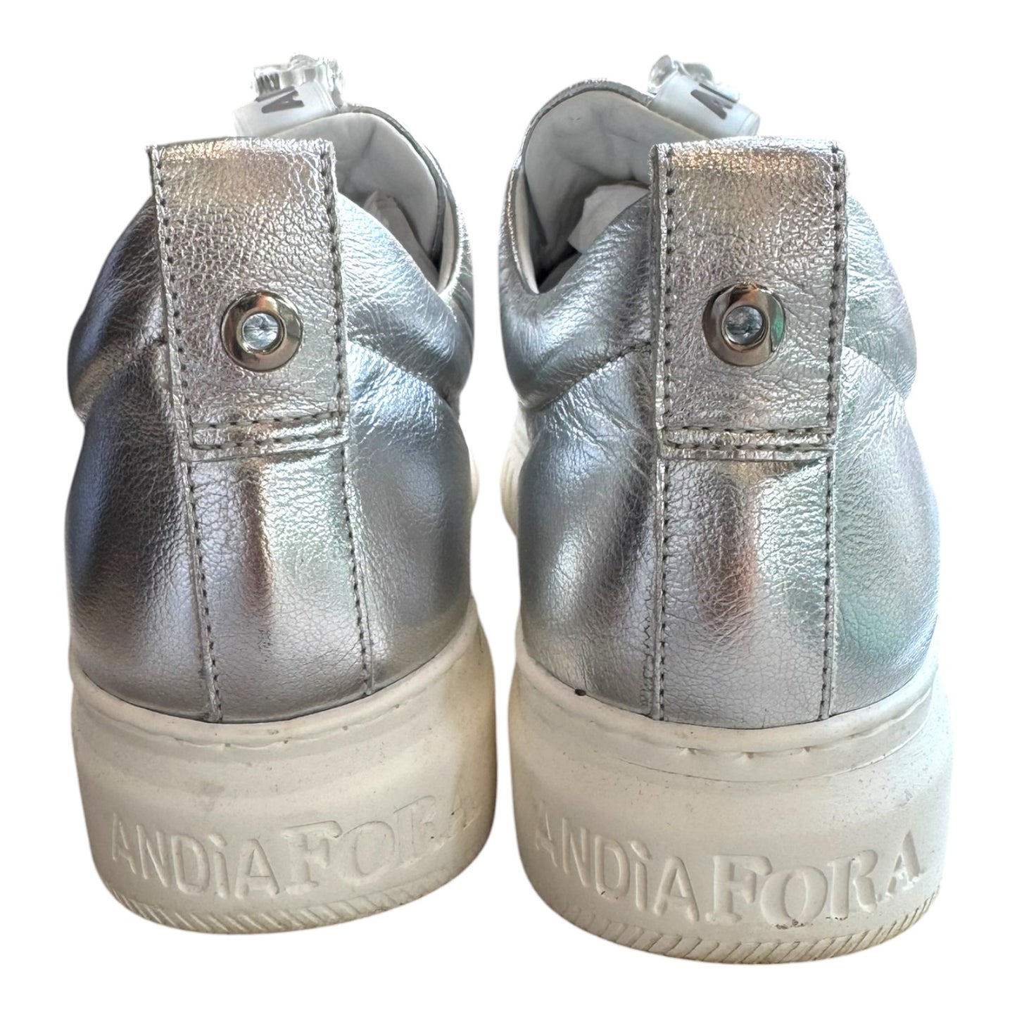 Andía Fora Silver Chunky Trainers - 41/8