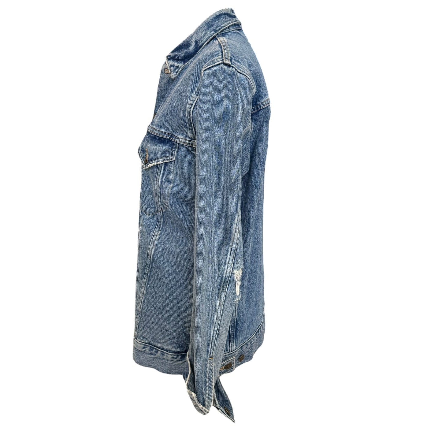 Agolde Light Blue Denim Jacket - 10