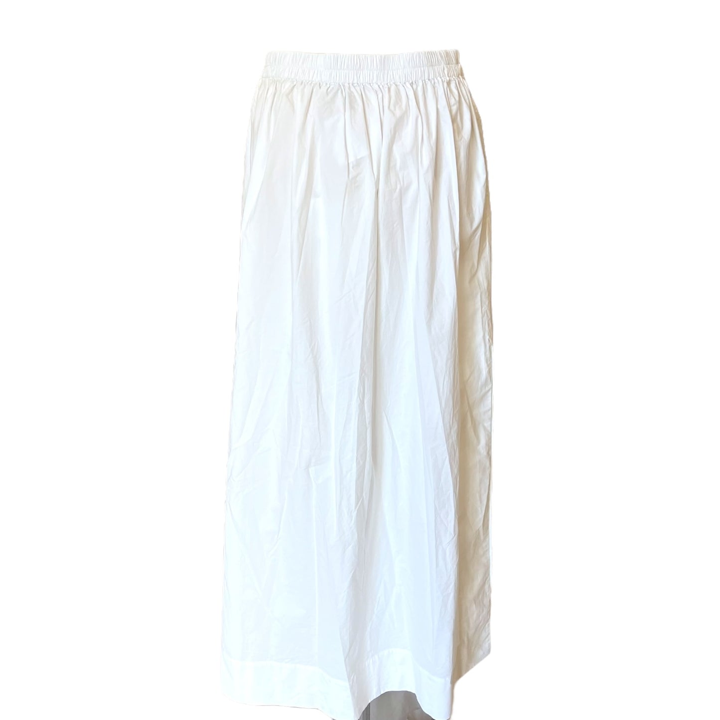 COS White Cotton Maxi Skirt - 10 - NEW