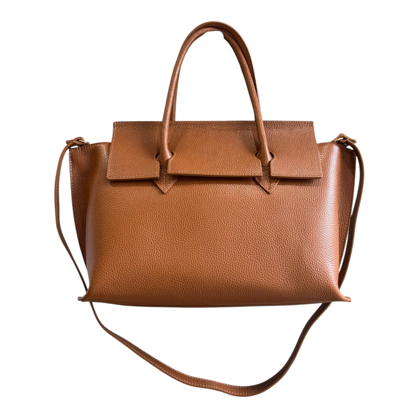 Borse N Pelle Tan Leather Bag