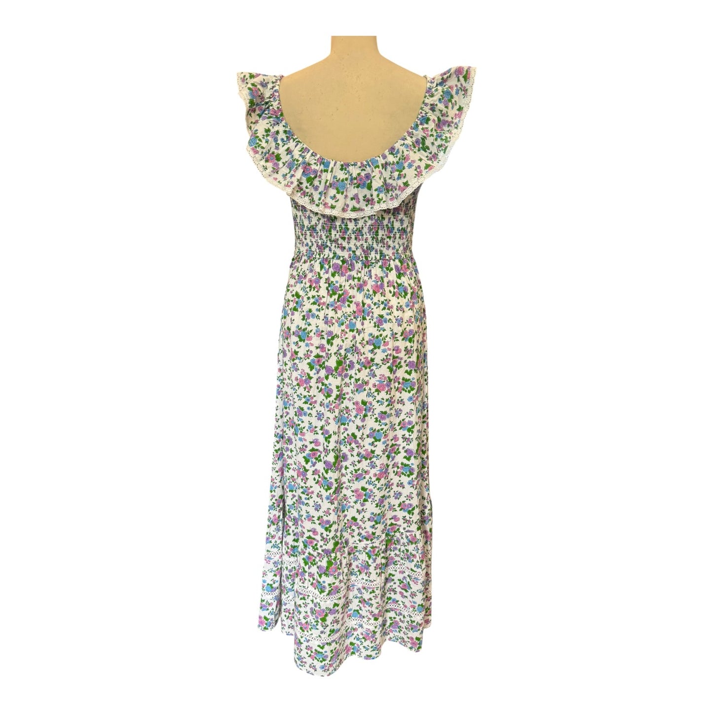 Pink City Prints Floral Sun Dress - 12