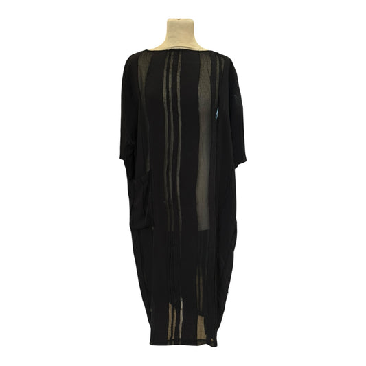 Black Voile Dress - 12