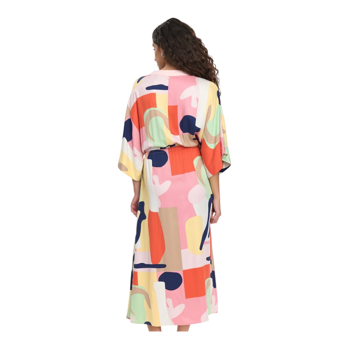Numph Nuulrika Flamingo Pink Dress - 14/16