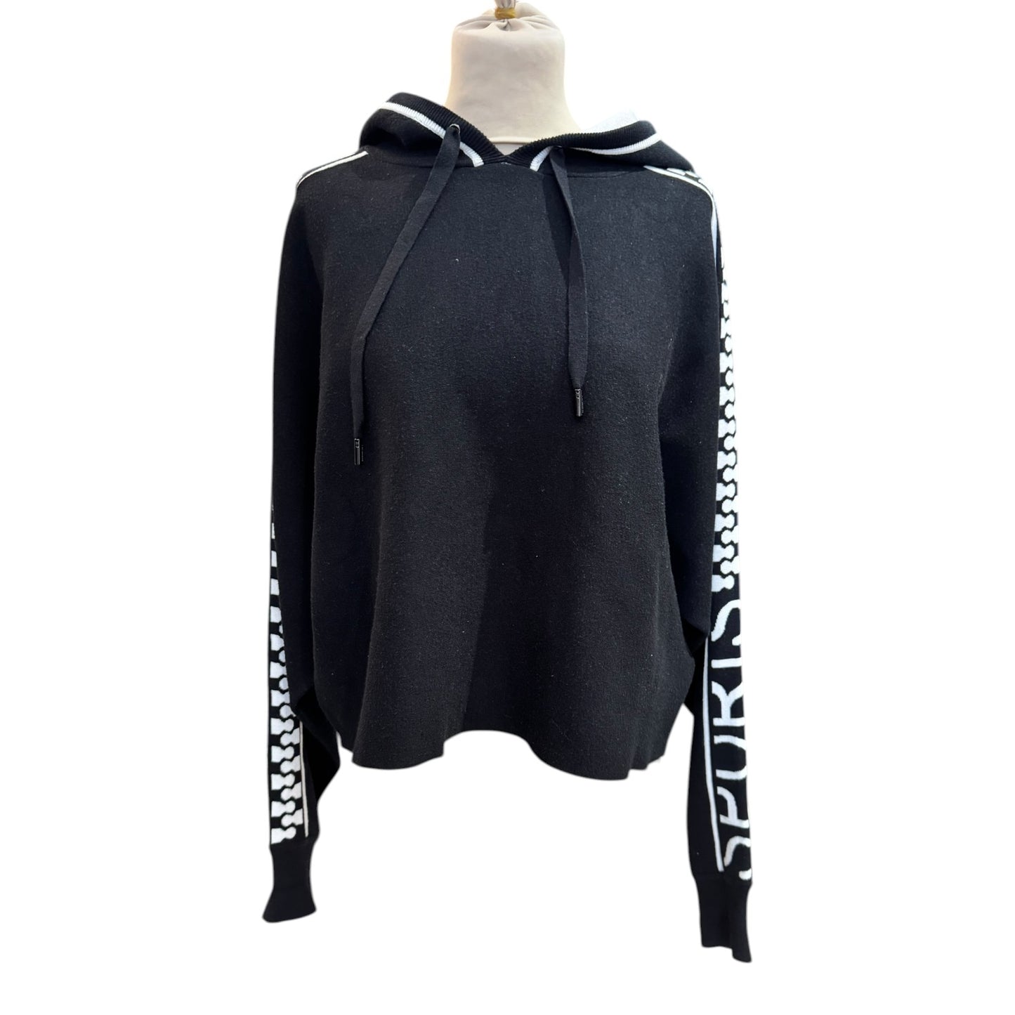 Marc Cain Black and White Hoodie - 16