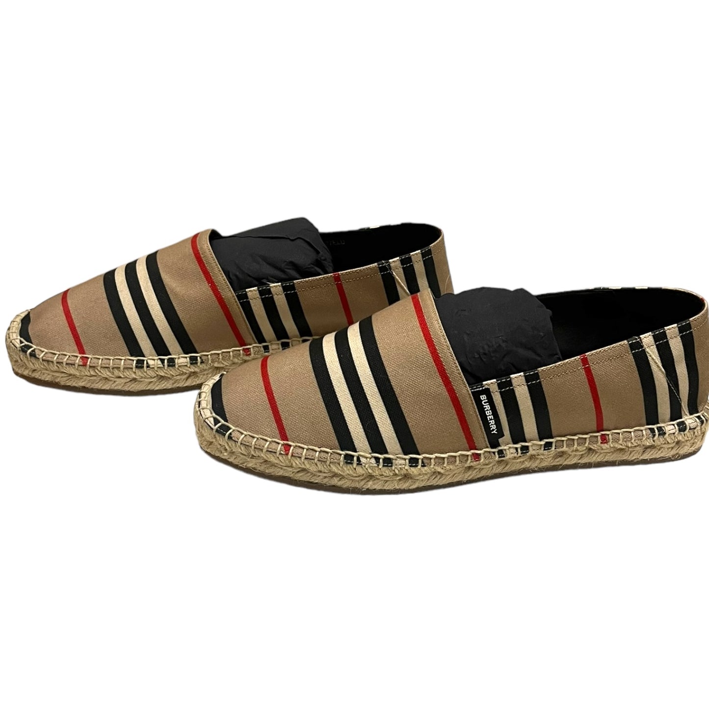 Burberry Check Espadrilles - 5 - NEW