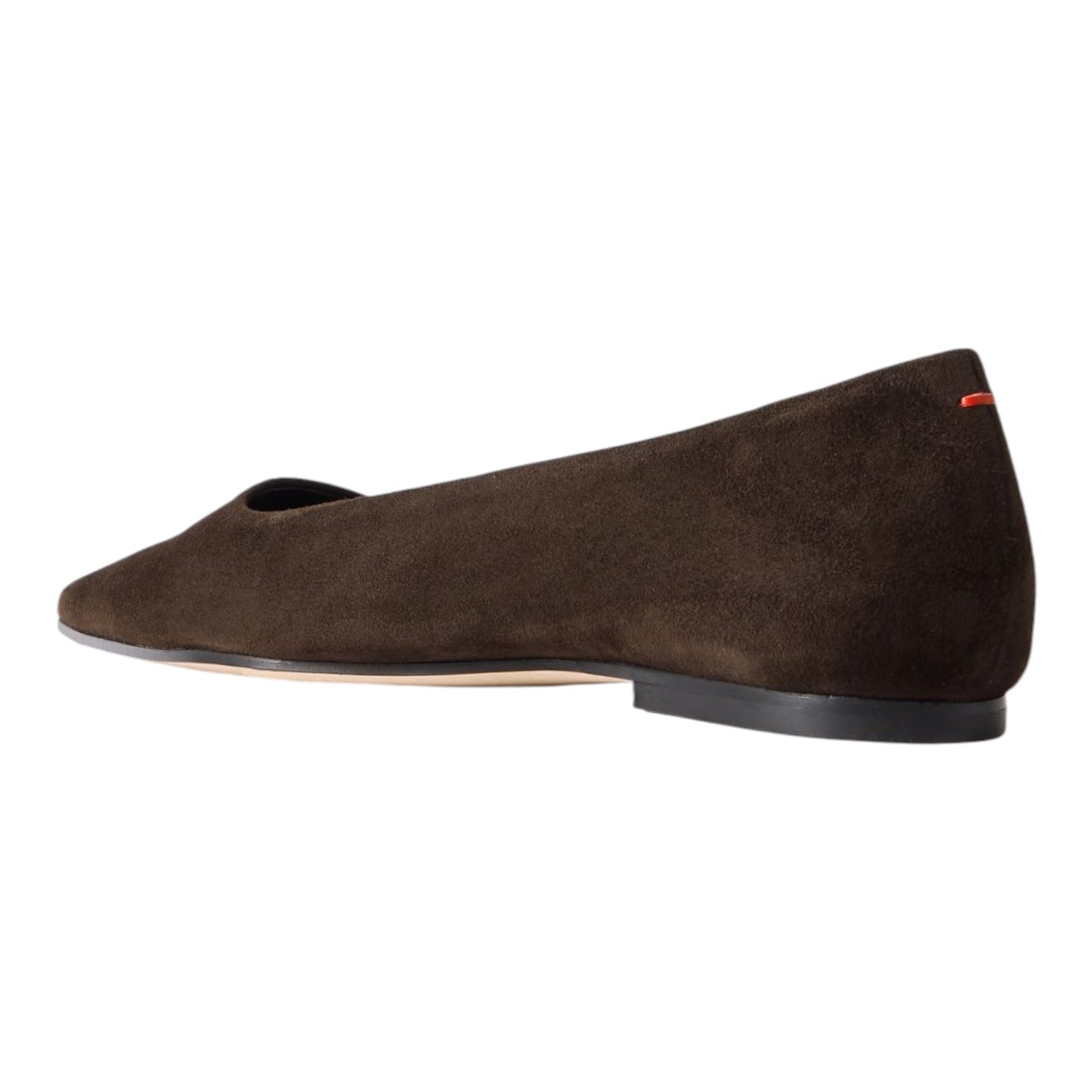 Aeyde Cassy Brown Suede Ballet Flats - 39/6 - NEW