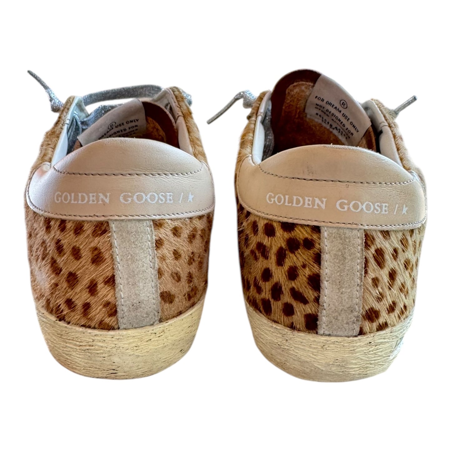 Golden Goose Superstar Giraffe Horsy Glitter Sneakers - 36/3