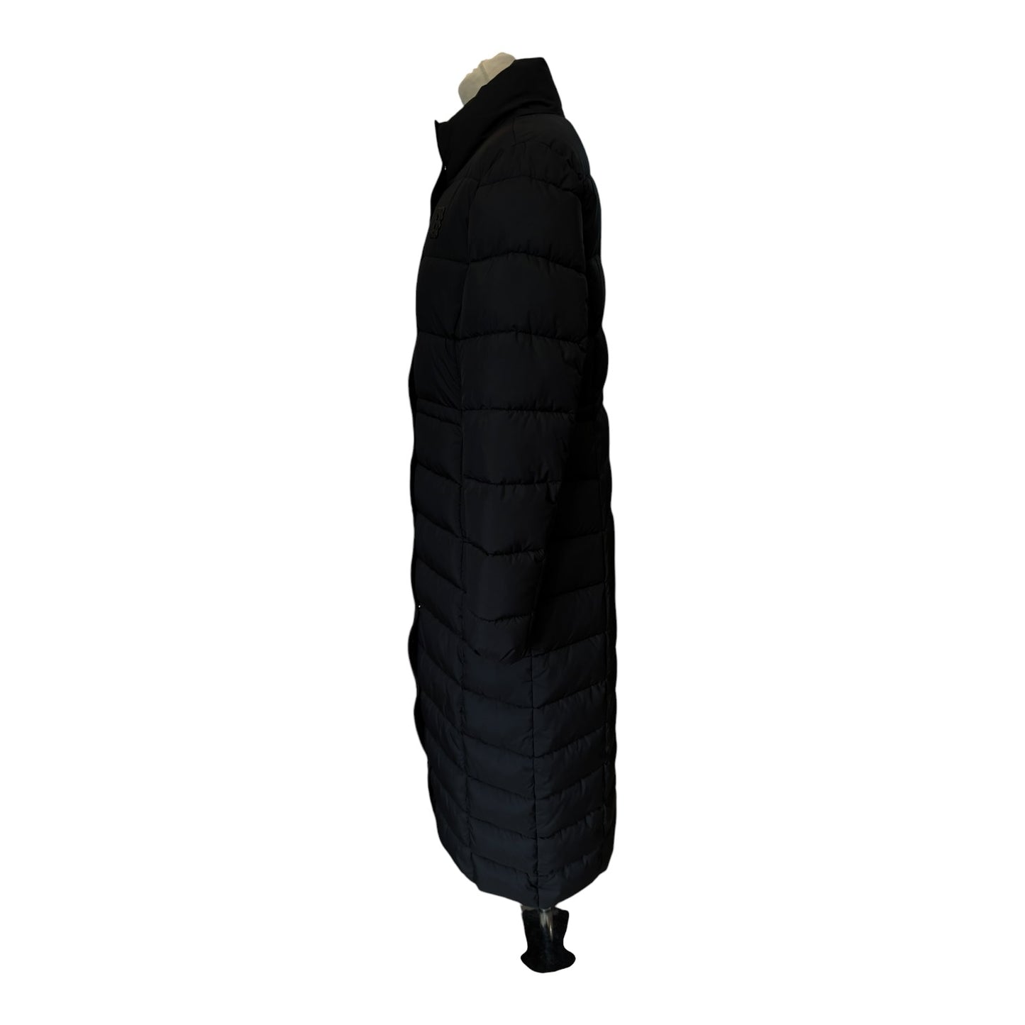 Holland Cooper Black Milton Longline Coat - 12