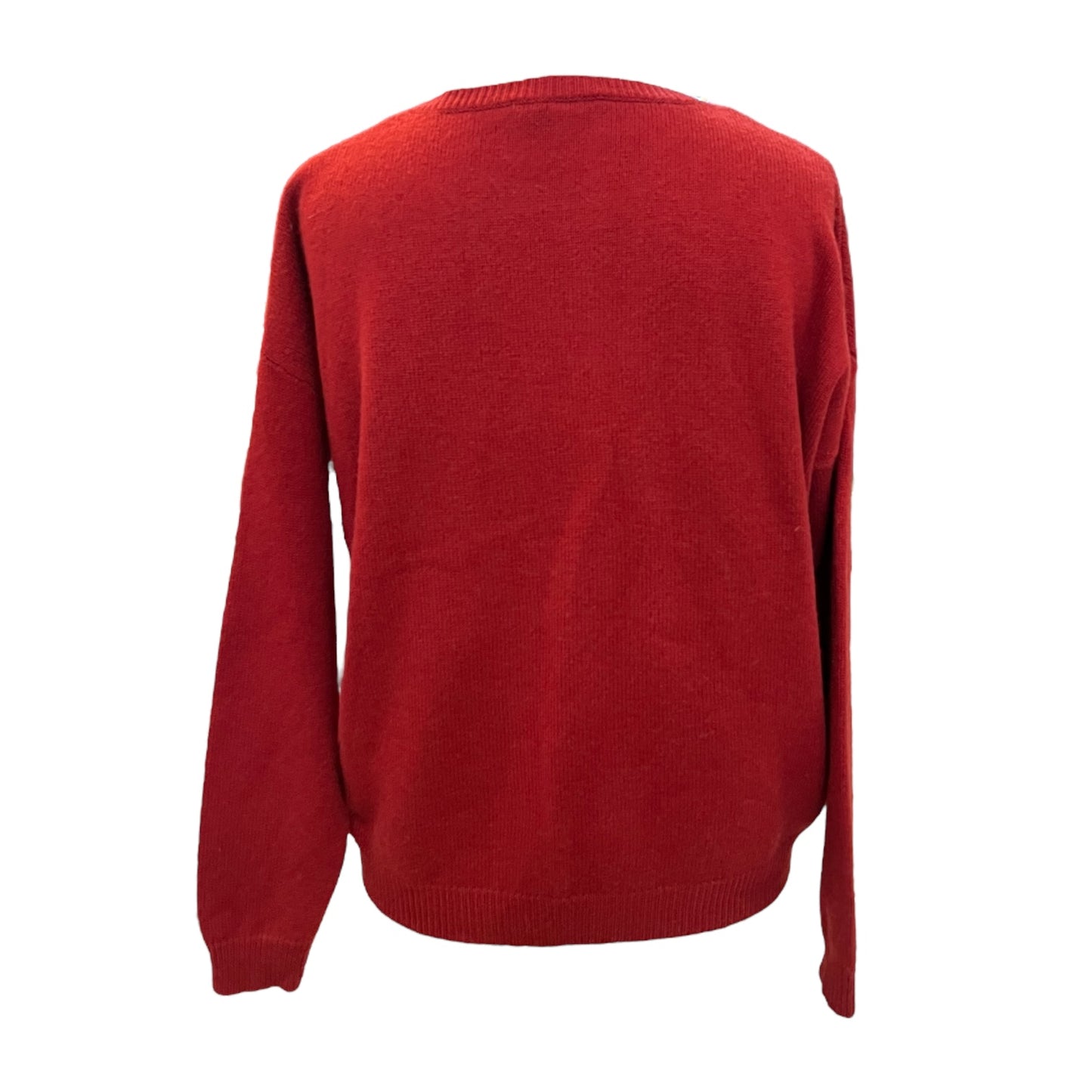 Max Mara Red Sparkly Jumper