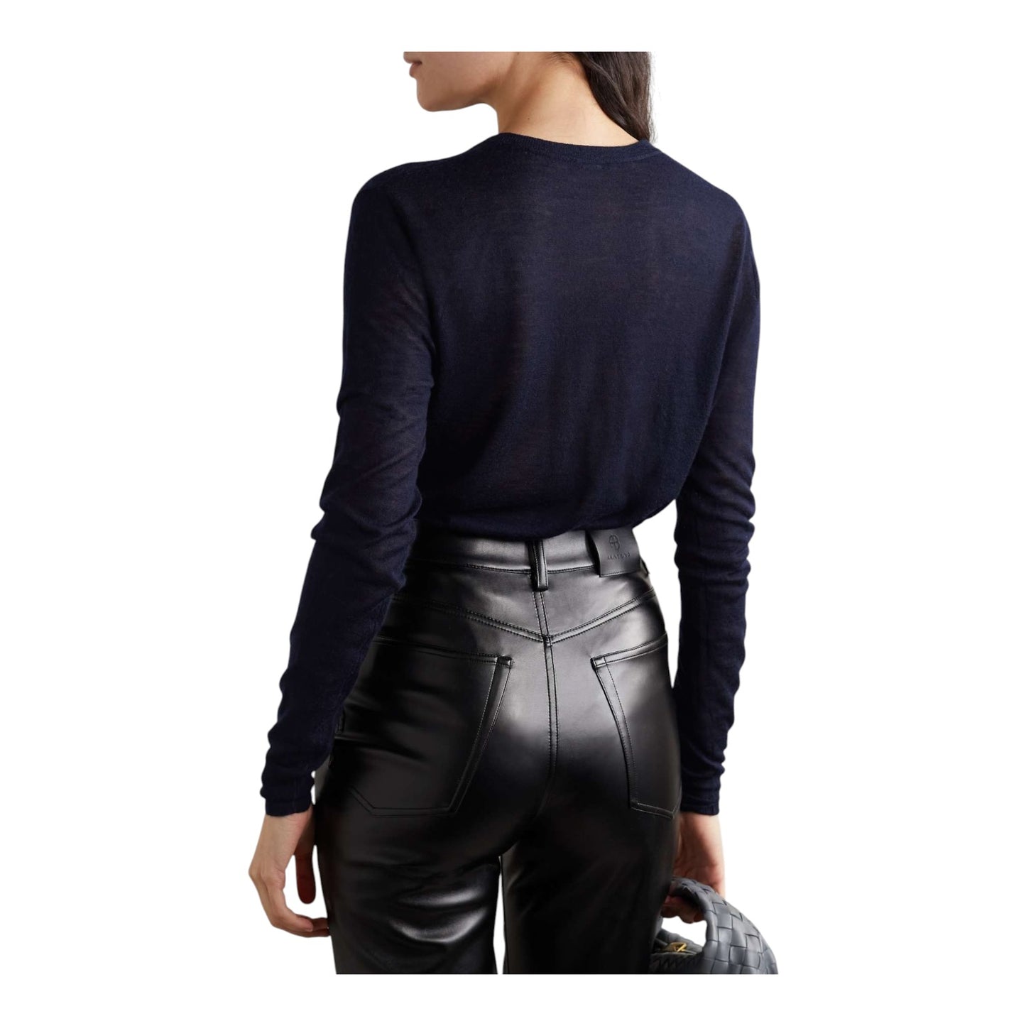 Joseph Navy Cashair Cashmere Sweater - 10
