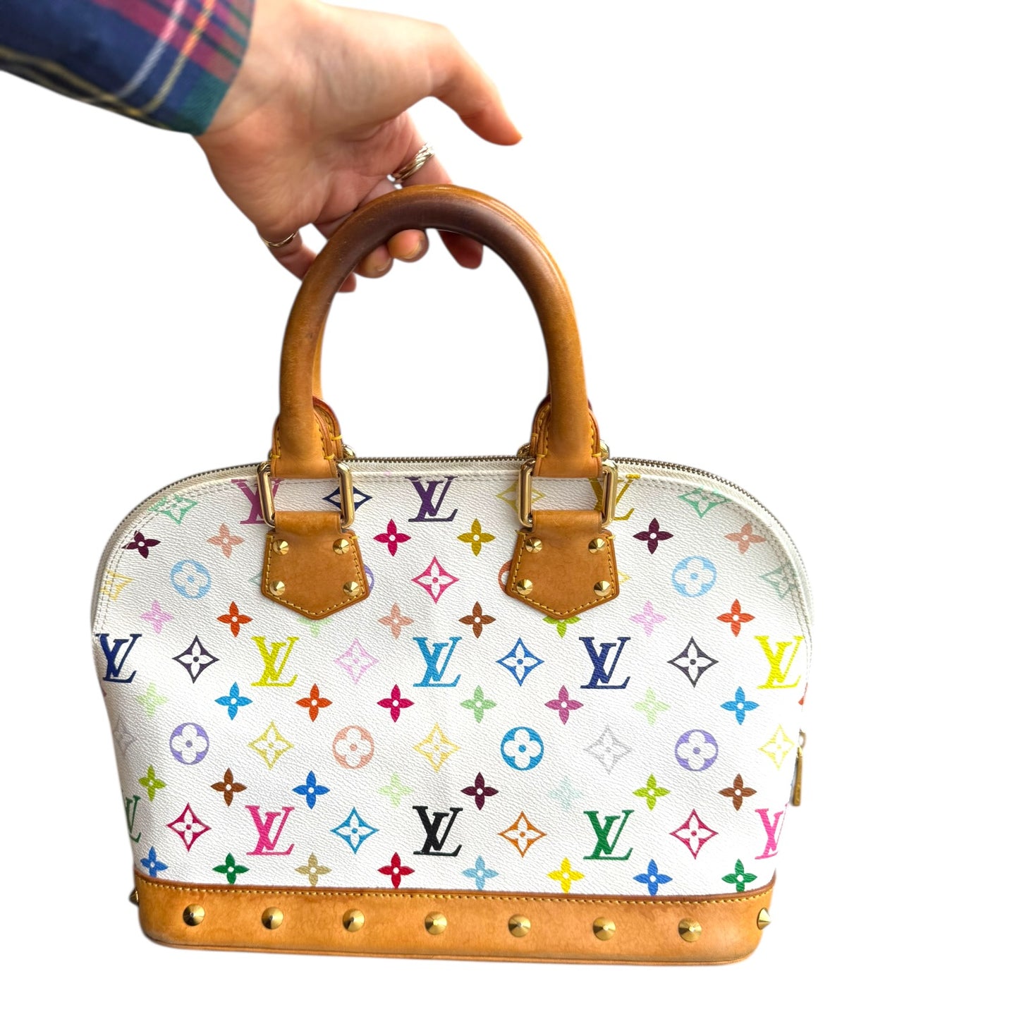 Louis Vuitton X Takashi Murakami Monogram Alma PM 2004