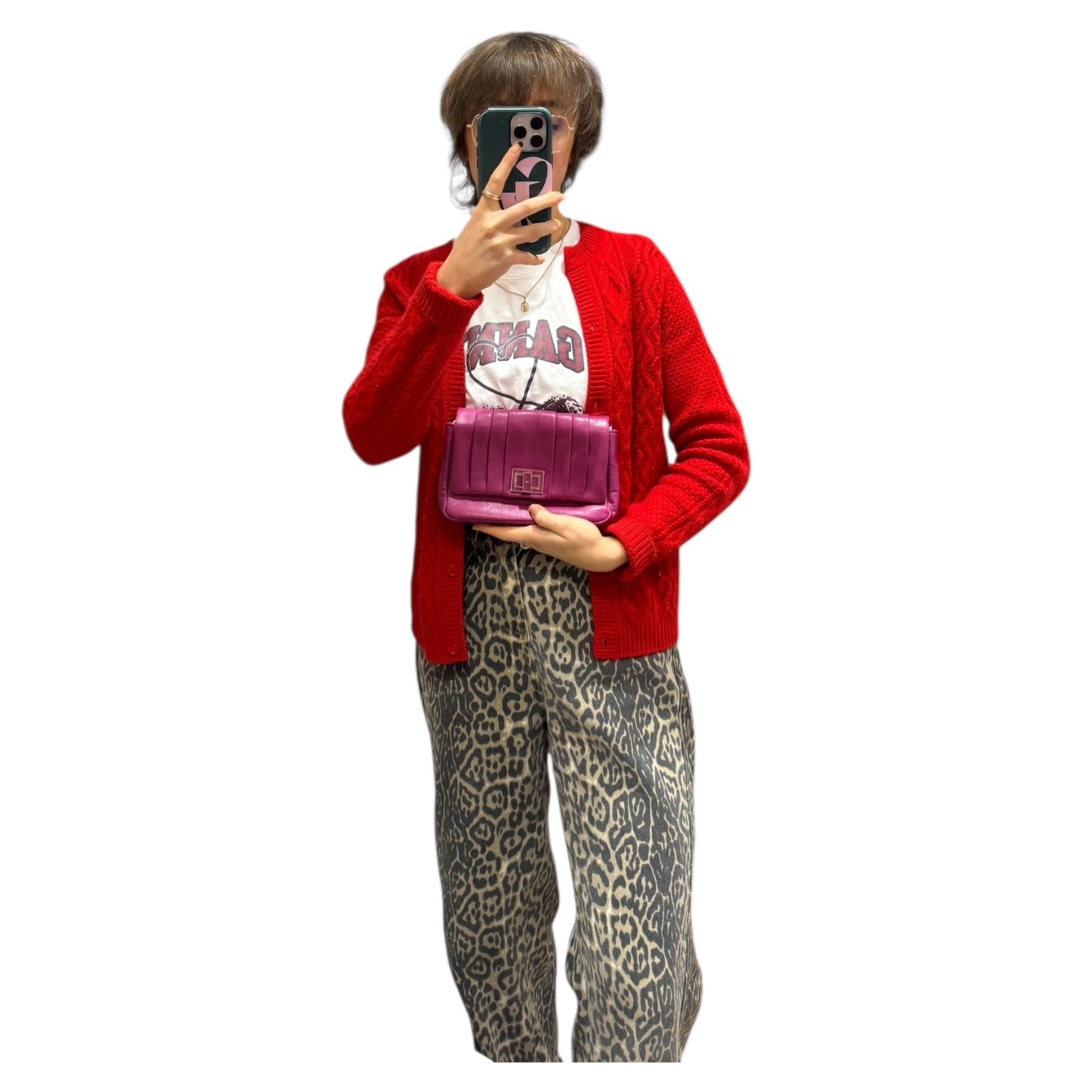 Anya Hindmarch Pink Gracie Cross Body Bag