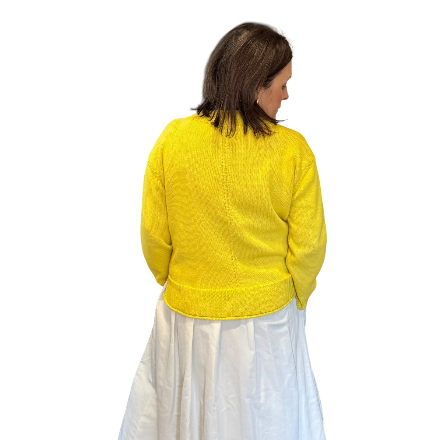 Baye Merino and Cotton Yellow Jumper - 12/14