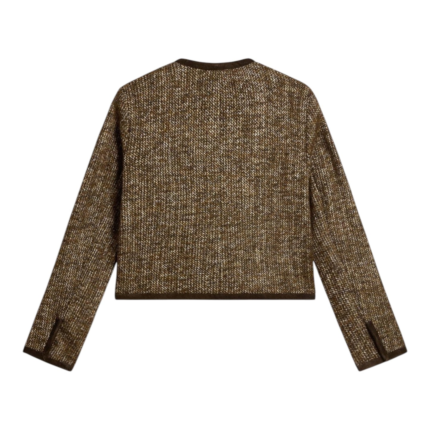 Golden Goose Journey Jacket in Wool Tweed with Suede - 12