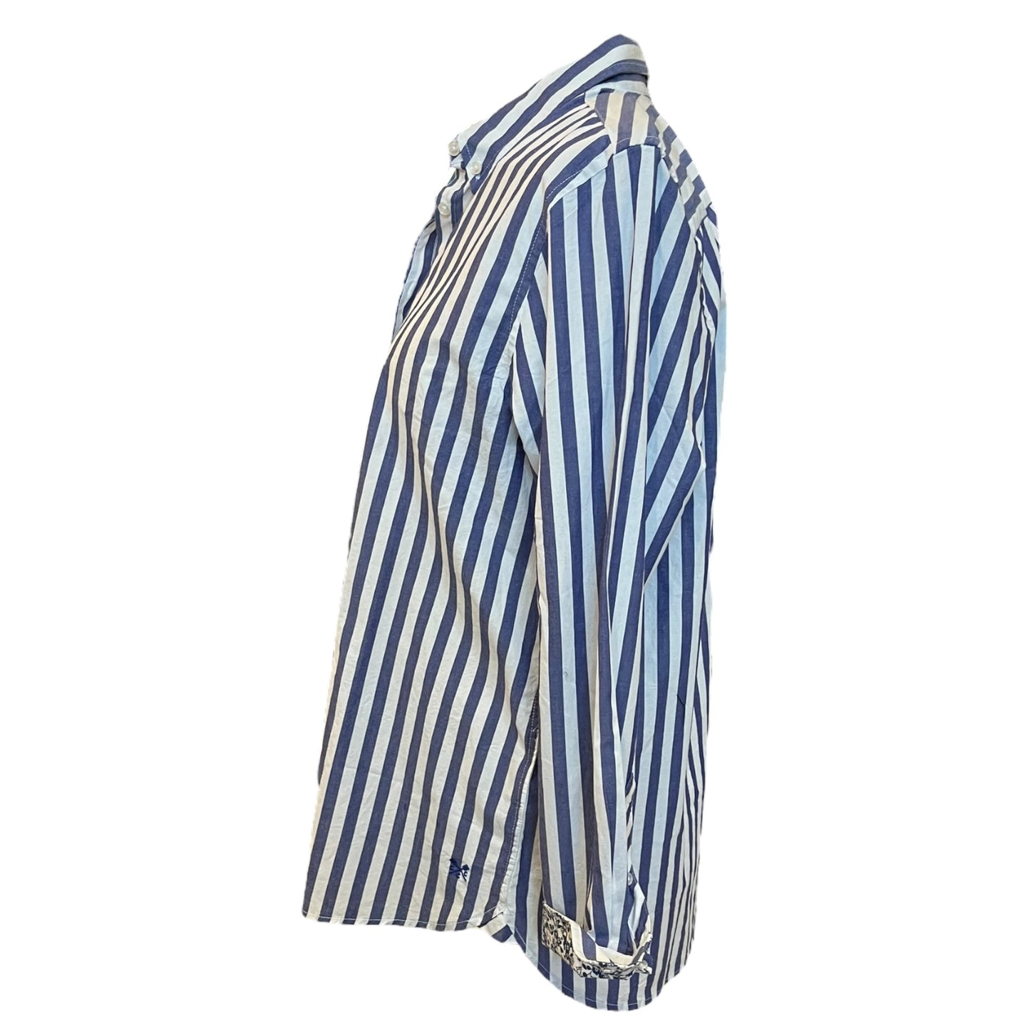 NEW Crew Clothing Blue and White Stripe Shirt