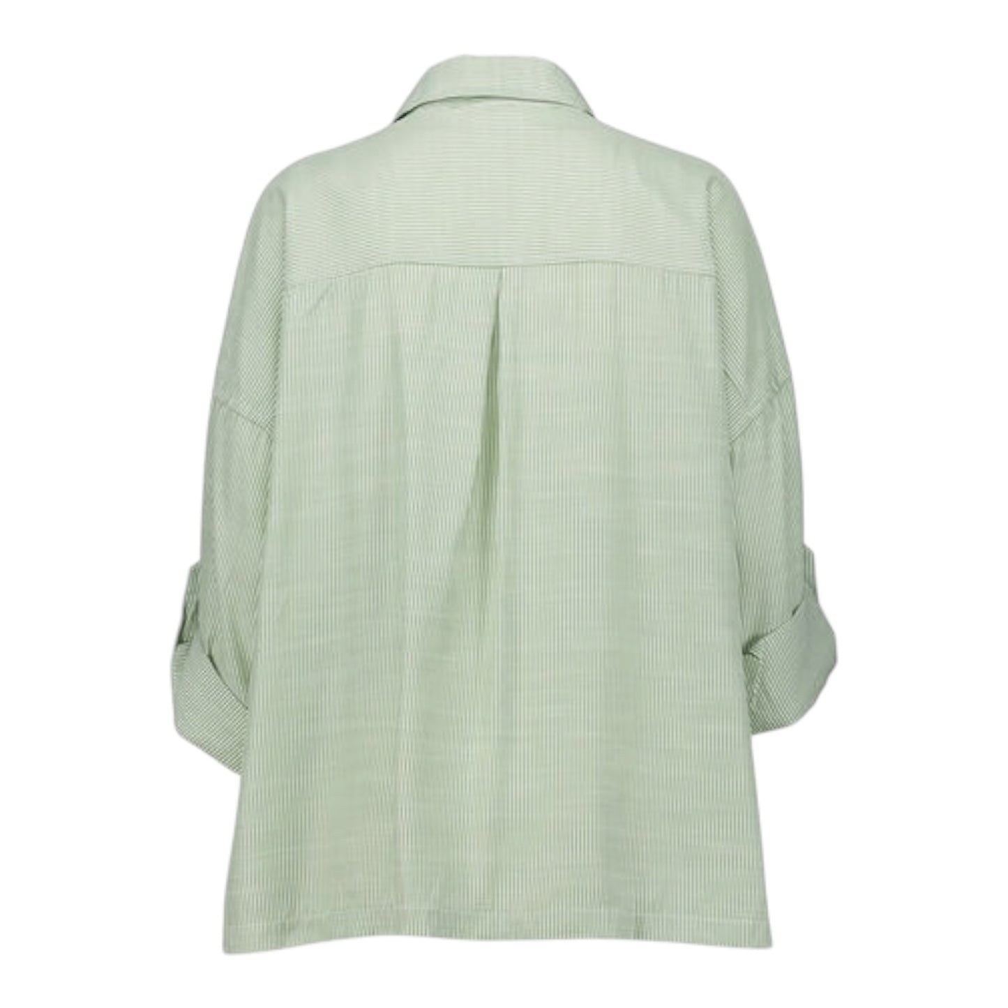 Max Studio London Green Stripe Shirt - 12