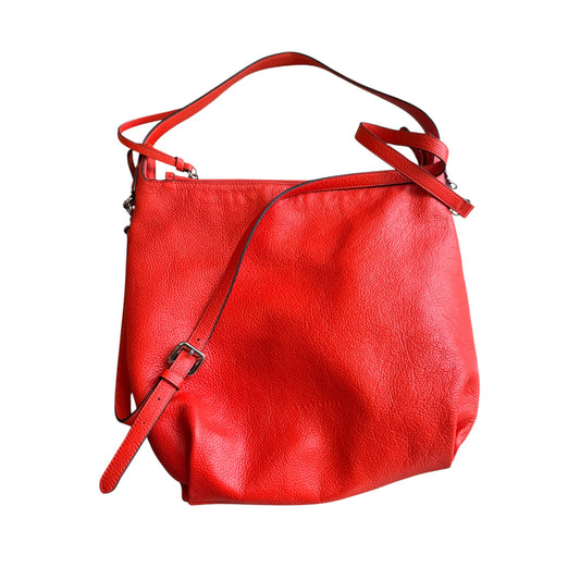 Coccinelle Orange Red Leather Bag