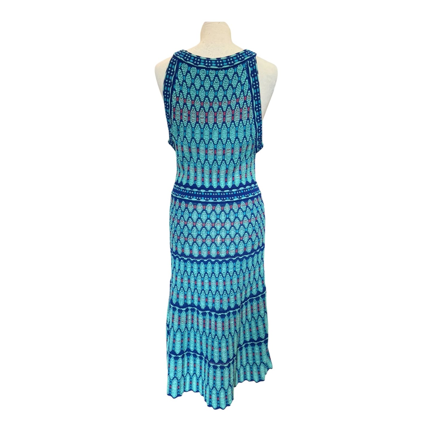Missoni Blue Knit Dress - 12