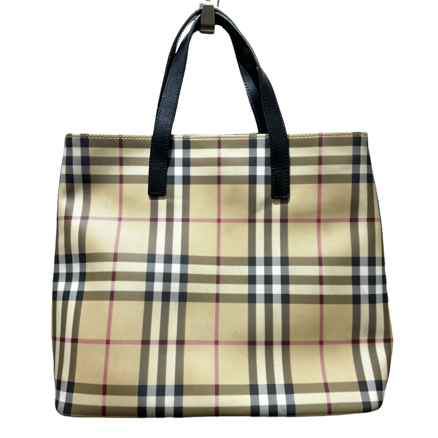 Burberry Check Tote Bag