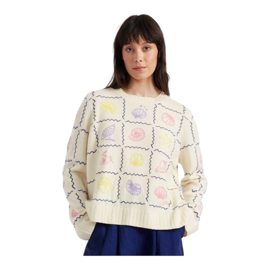 Chinti and Parker La Mer Wool and Cashmere Sweater - 10/12