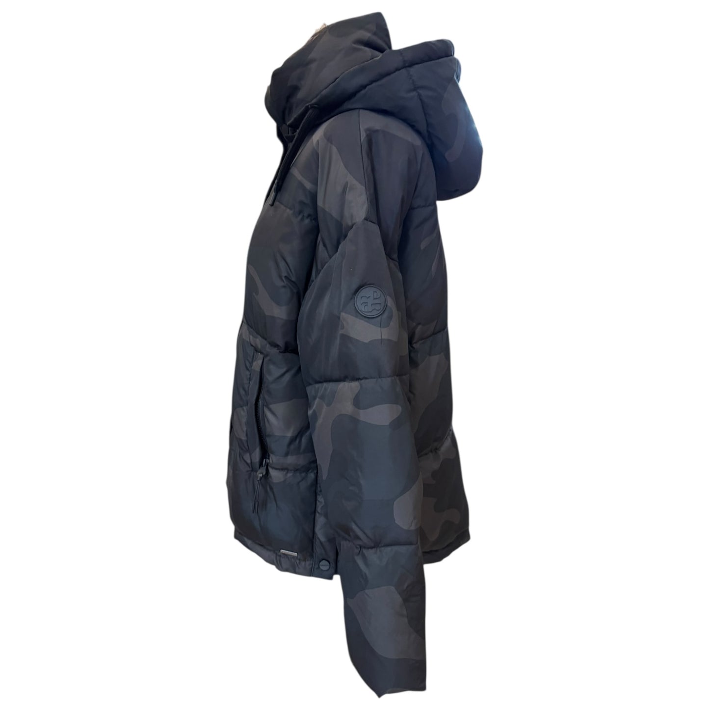 Rino & Pelle Camo Padded Jacket Dark Green Sunn - 12/14