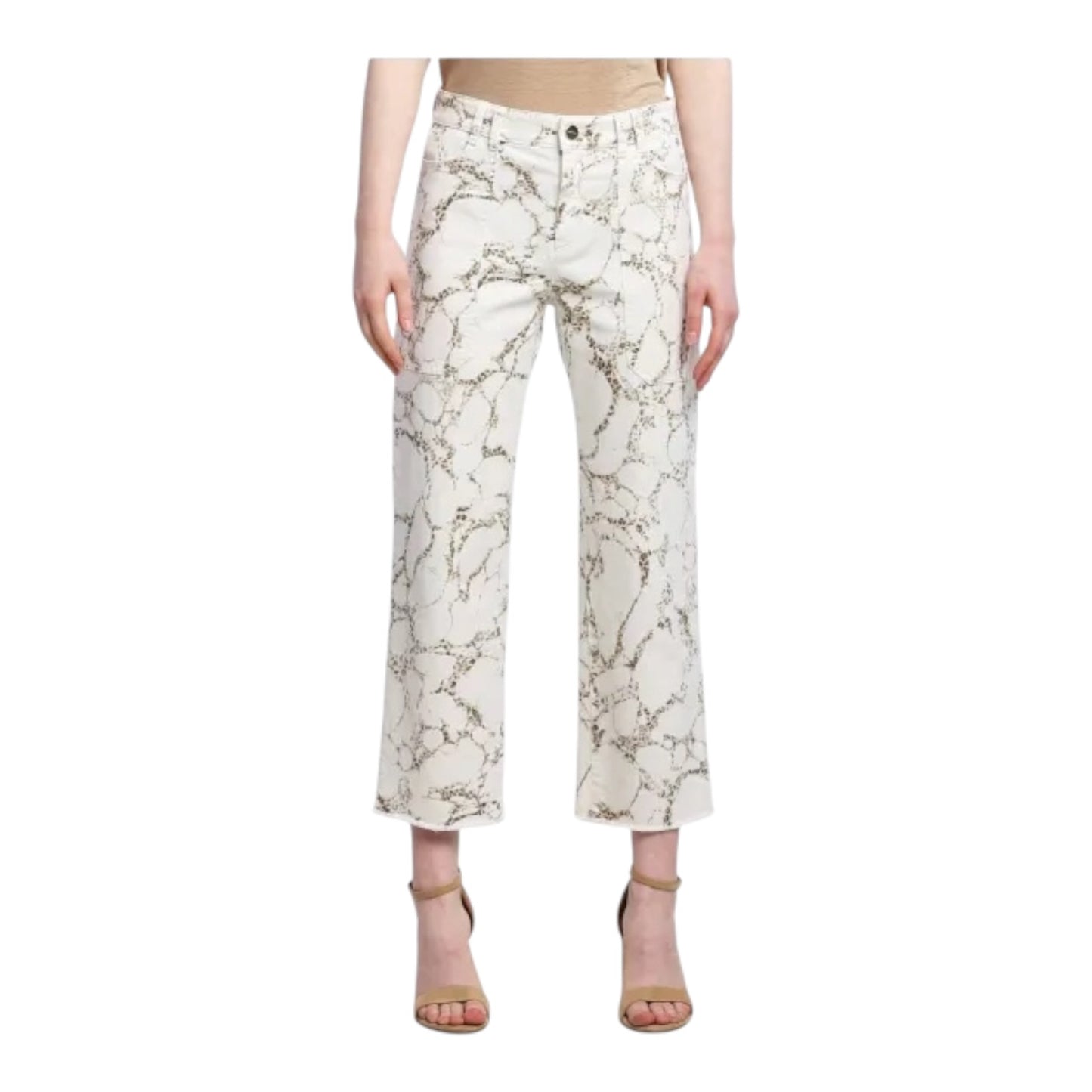 Marc Cain Animal Printed Jeans - 12