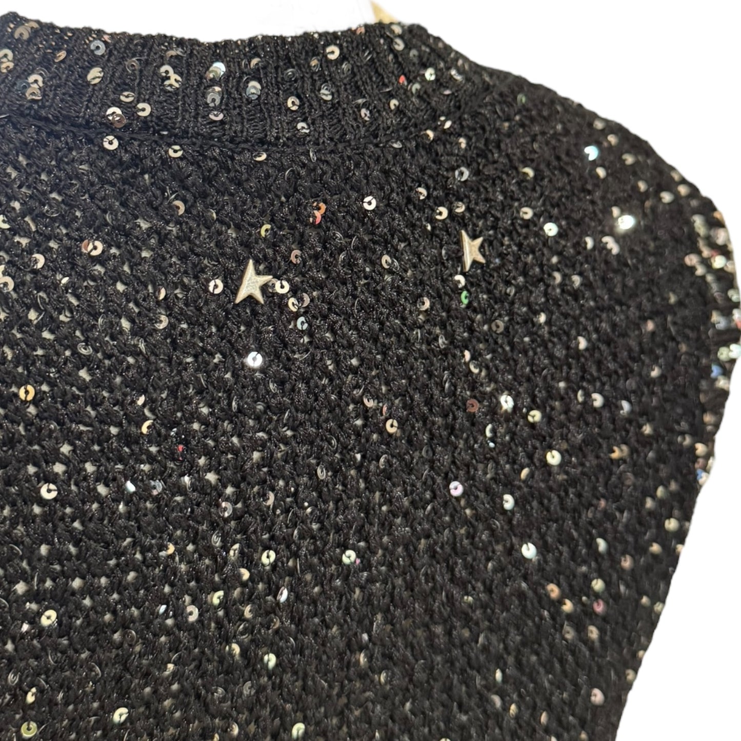Golden Goose Knitted Vest with Sequins - 10