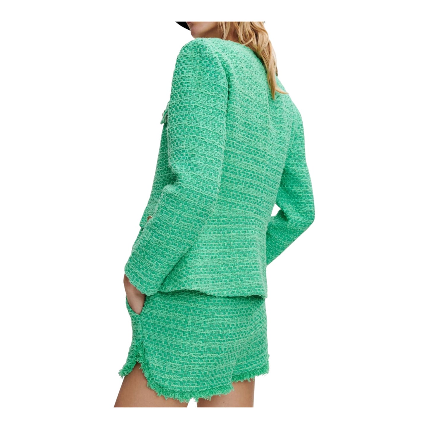 Maje Green Tweed Three Piece Set - 8/10