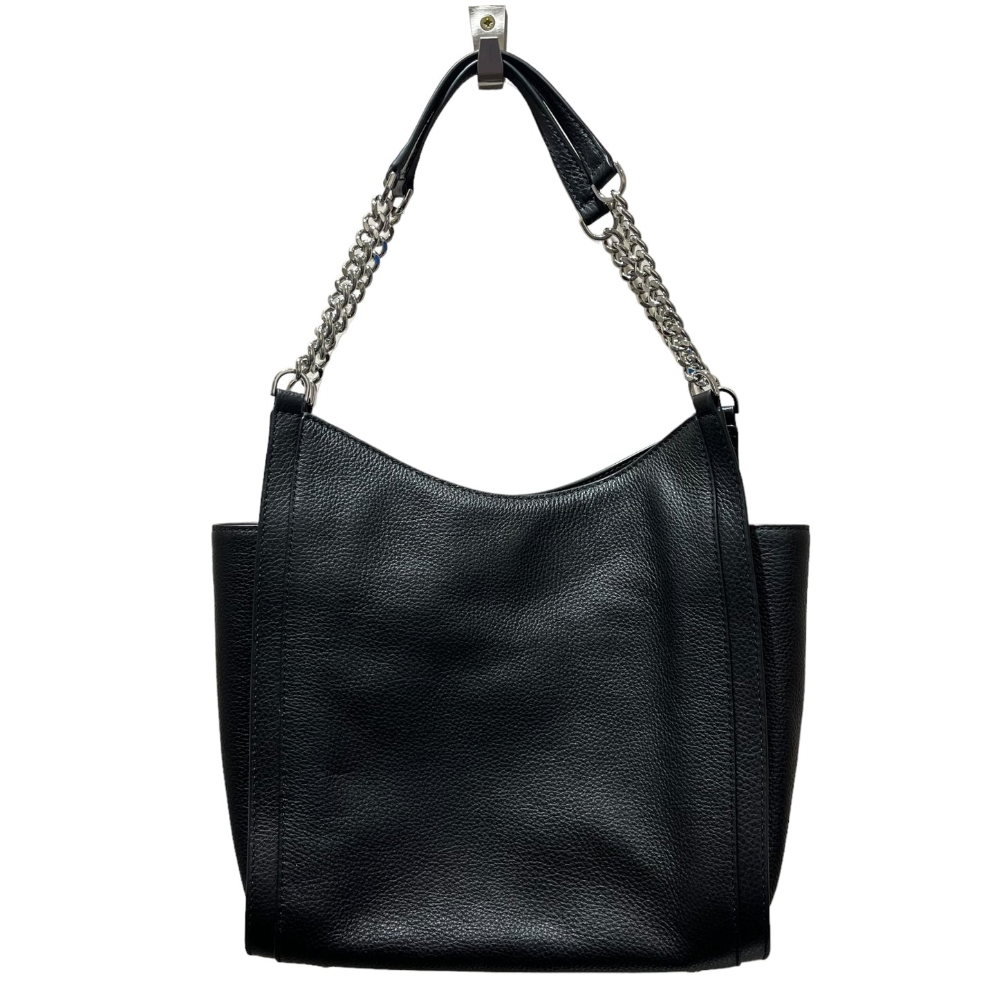 Michael Kors Black Bag with Silver Chain