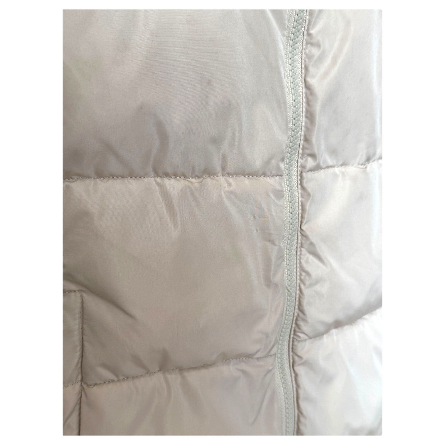 Avalanche Cream Puffer Coat - 12 - NEW