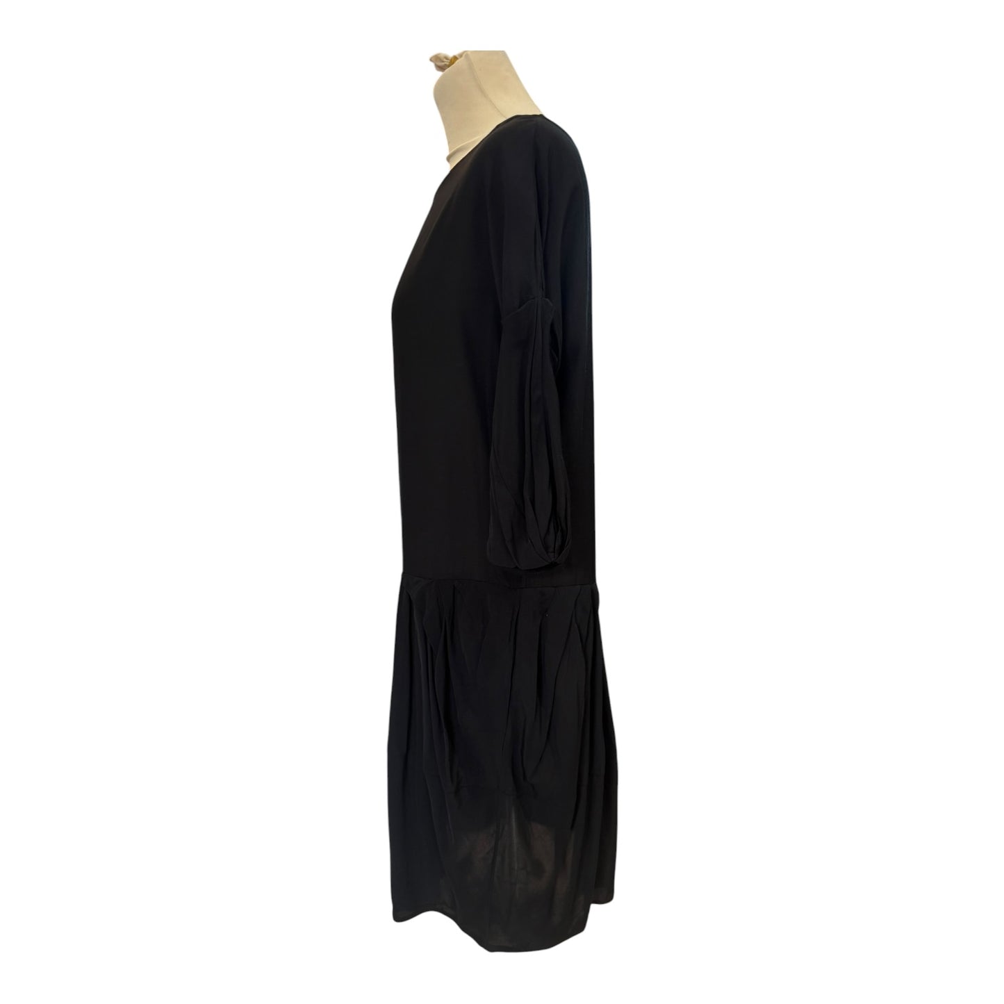 Marni Black Drop Waist Dress - 10/12