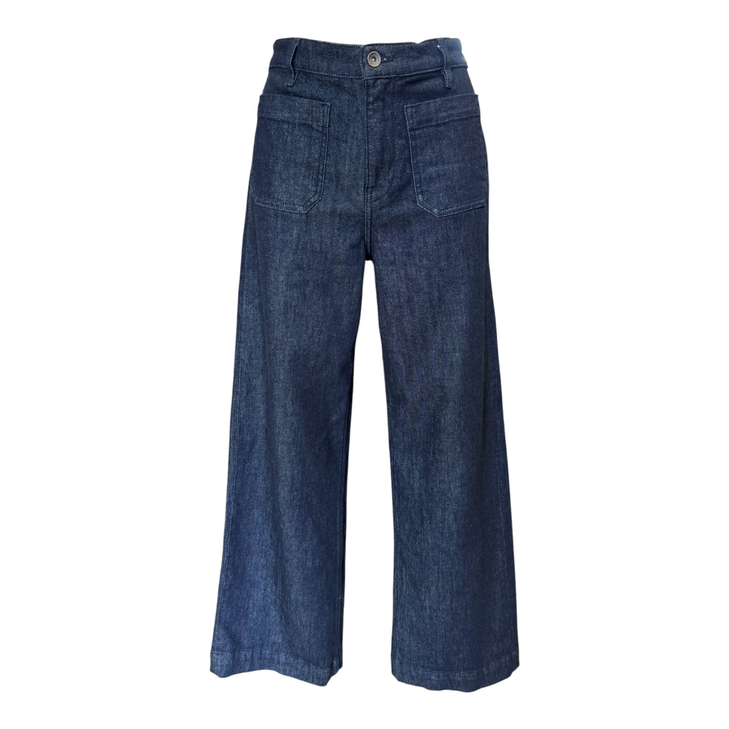 Jigsaw Blue Rhea Patch Pocket Jeans - 10