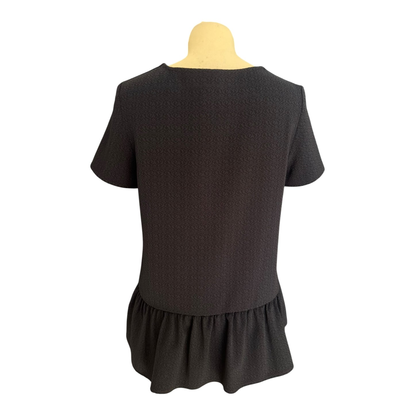 Sezane Navy Peplum Top - 10