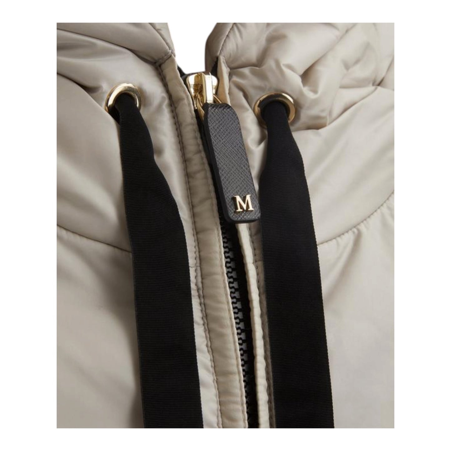 Max Mara Beige Greengo Drip-Proof Canvas Gilet - 12/14