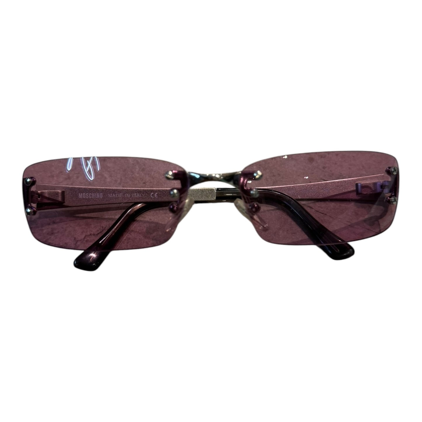 Moschino Purple Lens Sunglasses