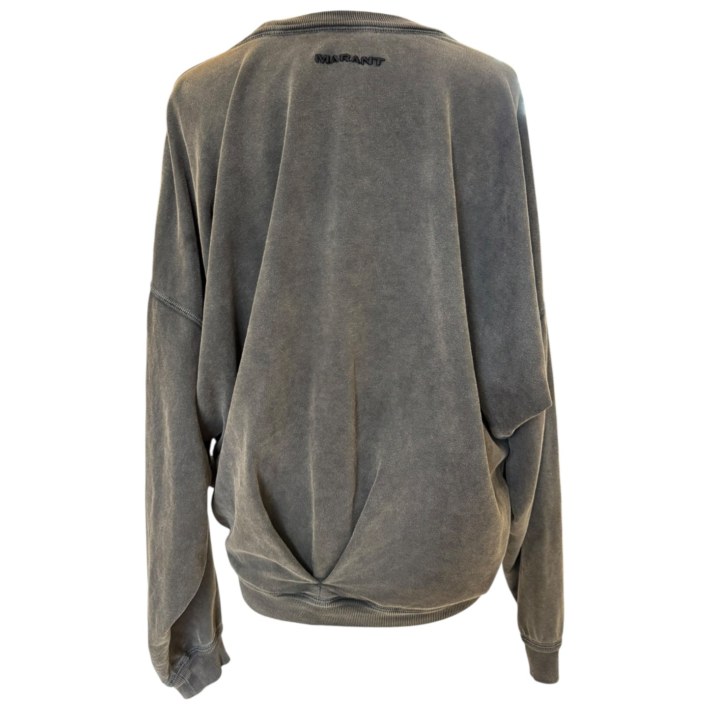 Isabel Marant Etoile Grey Sweatshirt in Faded Black - 12