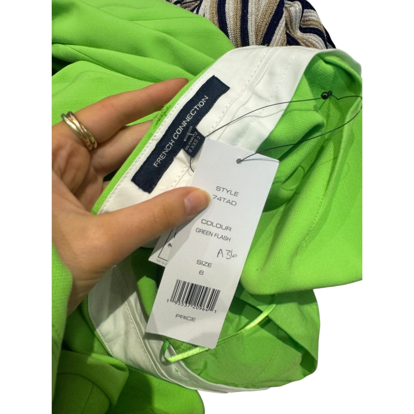 French Connection Lime Green Suit - 6 - NEW