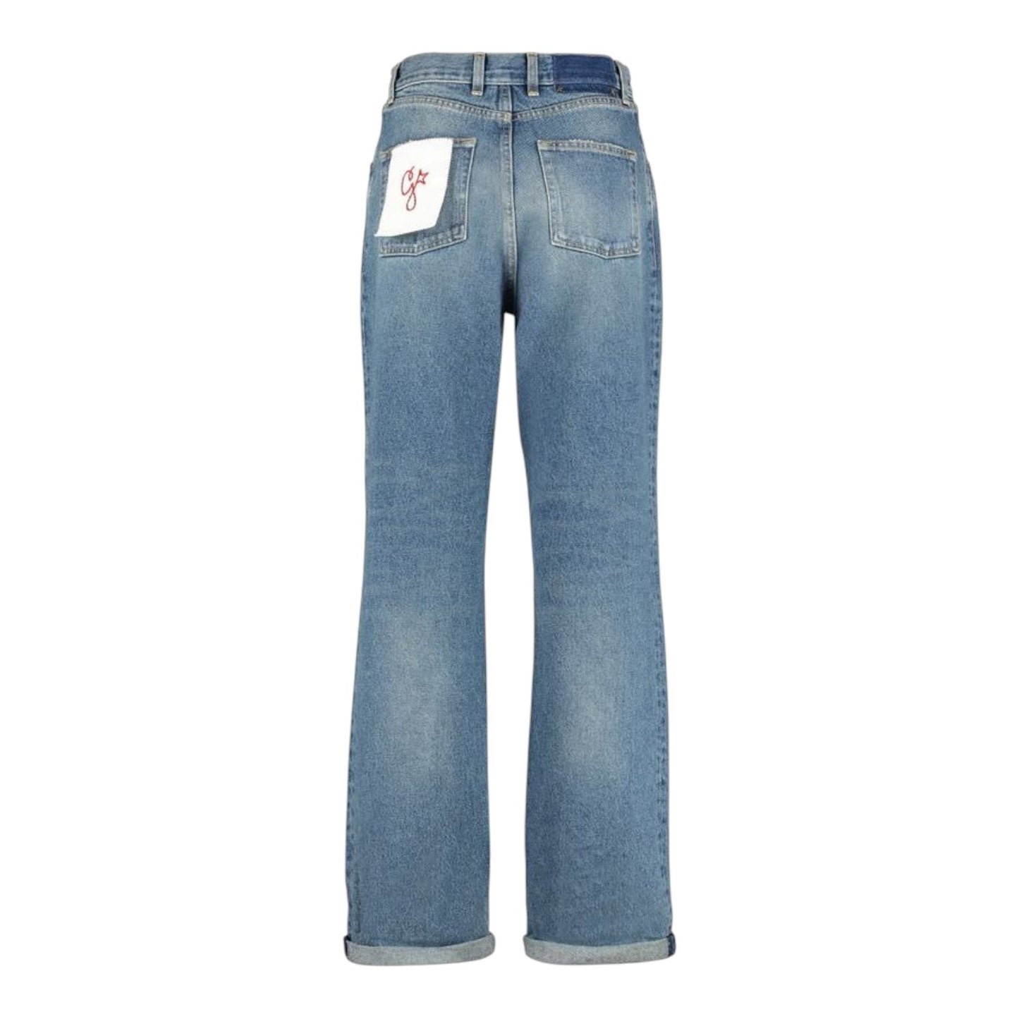 Golden Goose Distressed Kim Wide Leg Jeans - 10