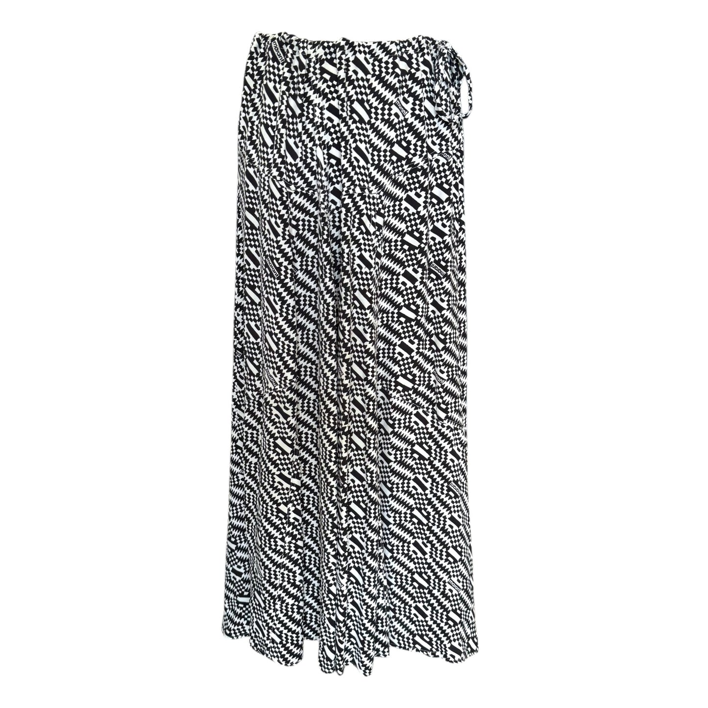 Isabel Marant Black and White Midi Skirt - 12